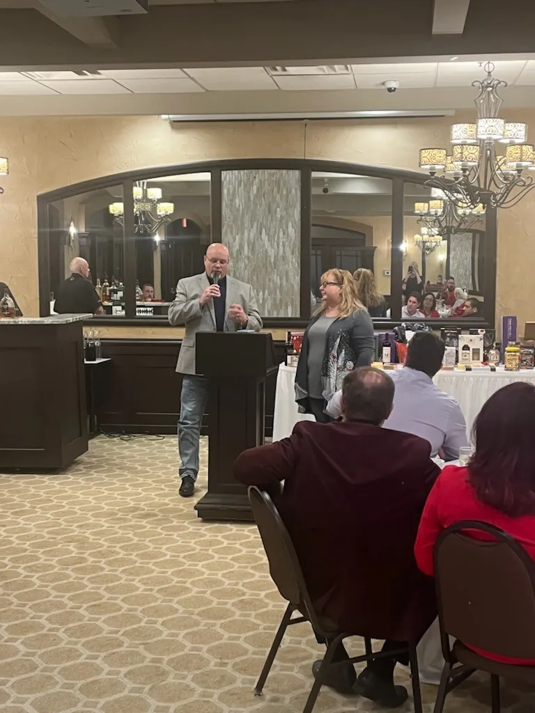 Dawn and Dano speaking